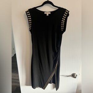 Michael‎ Kors Womens Dress in Black Medium
